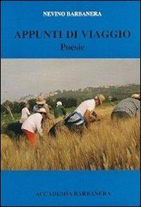 Appunti di viaggio - Nevino Barbanera - copertina