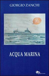 Acqua marina - Giorgio Zanchi - copertina