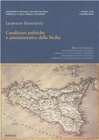 Condizioni politiche e amministrative della Sicilia - Leopoldo Franchetti - copertina