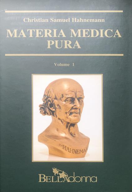 Materia medica pura. Vol. 1 - Christian Samuel Hahnemann - copertina