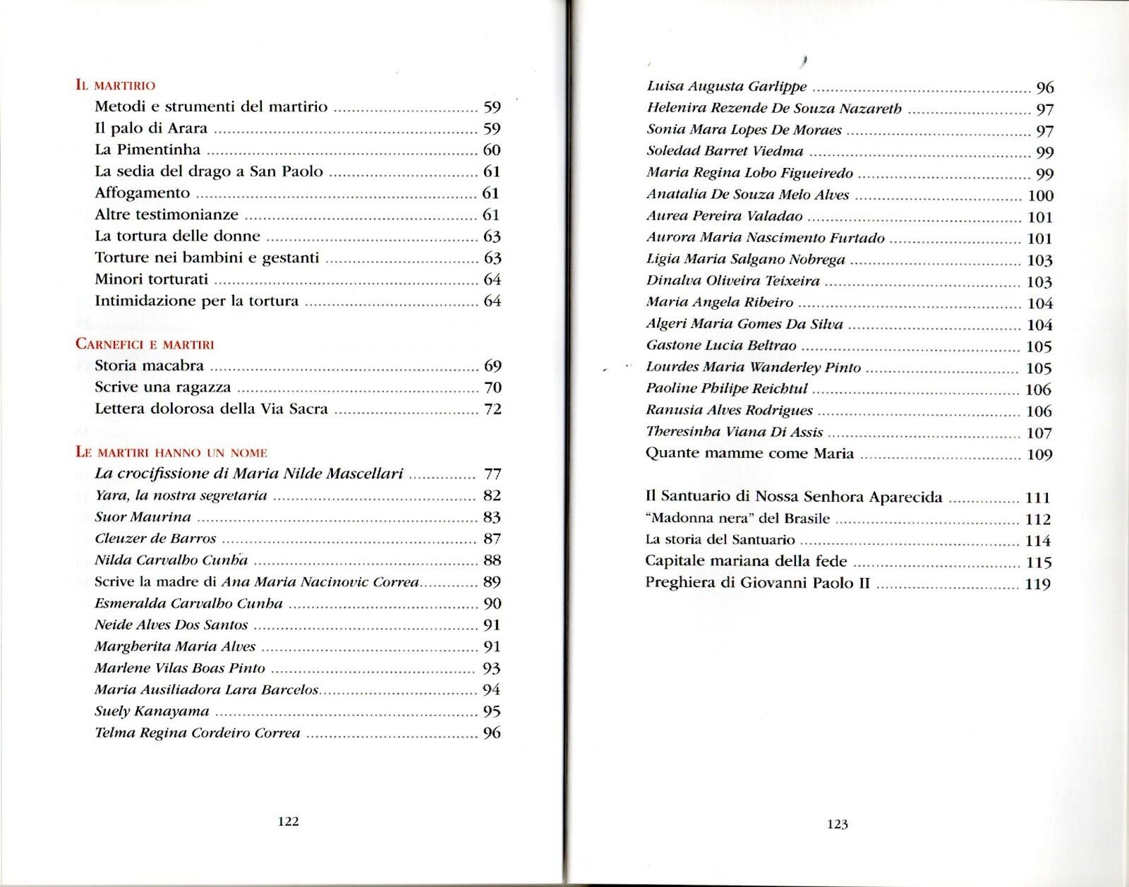 Testimoni e martiri: il sacrificio delle donne brasiliane