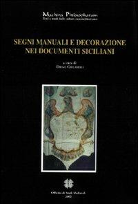 Segni manuali e decorazioni nei documenti siciliani - copertina