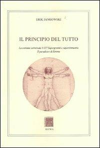 Il principio del tutto - Erik Jankowski - copertina