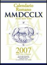 Calendario romano MMDCCLX anno dell'Urbe, 2007 dell'era volgare