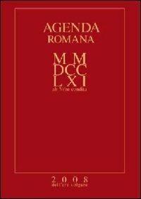 Agenda romana 2008 - copertina