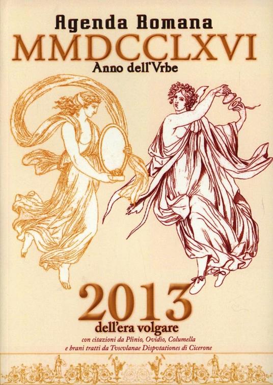 Agenda romana giornaliera 2013 - copertina