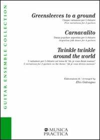 Greenslevees, carnavalito, twinkle twinkle around world - Elio Galvagno - copertina
