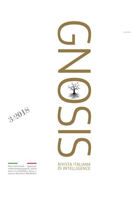 Gnosis. Rivista italiana di Intelligence (2018). Vol. 3 - copertina
