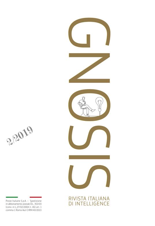 Gnosis. Rivista italiana di Intelligence (2019). Vol. 2 - copertina