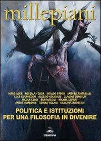 Politica e istituzioni per una filosofia in divenire - copertina