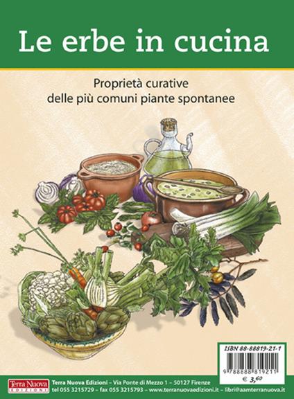 Le erbe in cucina. Proprietà curative delle più comuni piante spontanee - copertina