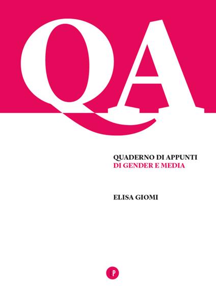 Quaderno di appunti di Gender e Media - Elisa Giomi - copertina