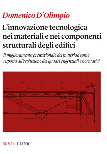L’ innovazione tecnologica nei materiali e nei componenti strutturali degli edifici. Il miglioramento prestazionale dei materiali come risposta all'evoluzione dei quadri esigenziali e normativi - Domenico D’Olimpio - copertina