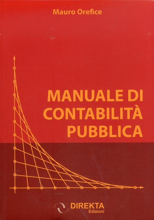Manuale di contabilità pubblica - Mauro Orefice - copertina