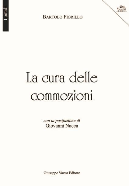 La cura delle commozioni - Bartolo Fiorillo - copertina