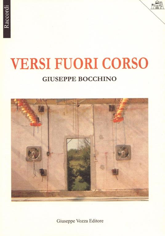 Versi fuori corso - Giuseppe Bocchino - copertina