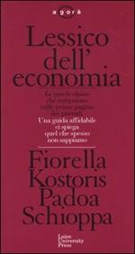 Lessico dell'economia