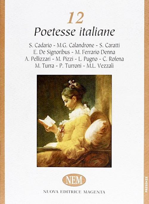 Dodici poetesse italiane - copertina