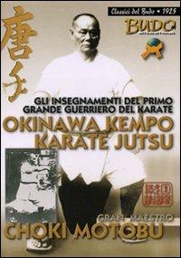 Okinawa kempo karate jutsu - Choki Motobu - copertina