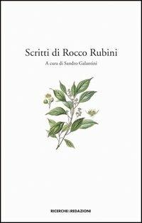 Scritti di Rocco Rubini - copertina