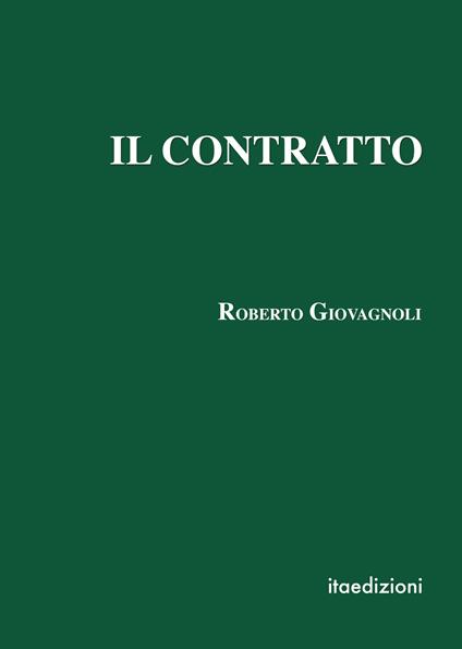Il contratto - Roberto Giovagnoli - copertina