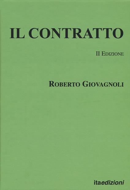 Il contratto - Roberto Giovagnoli - copertina