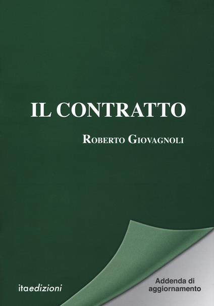 Il contratto. Addenda di aggiornamento - Roberto Giovagnoli - copertina