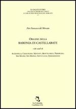 Origine della baronia di Castellabate e dei casali di Acquavella, Casalvelino, Matonti, Montecorice, Perdifumo, San Mauro, San Mango, Santa Lucia, Serramezzana