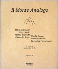 Il monte analogo. Ediz. italiana e tedesca - copertina