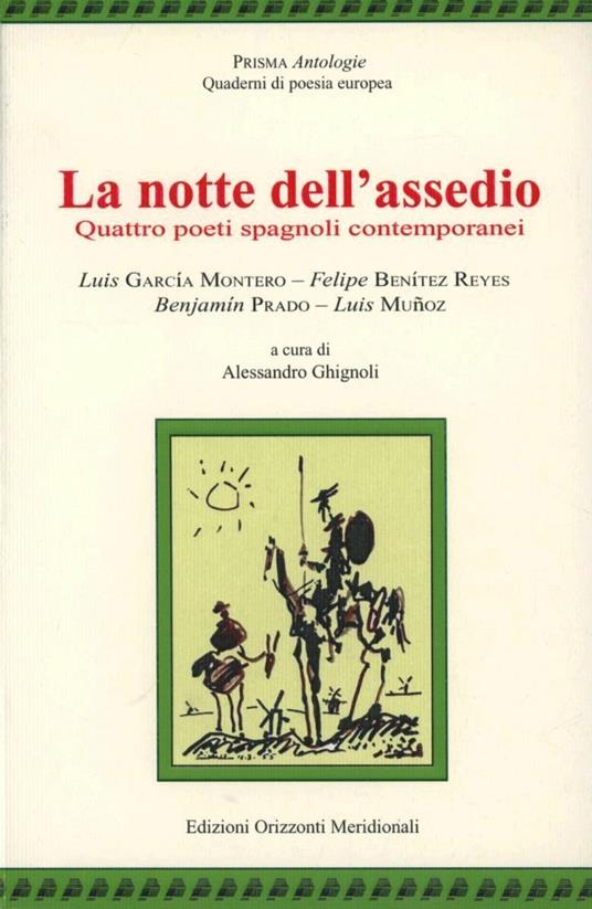 La notte dell'assedio. Quattro poeti spagnoli - copertina
