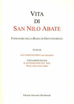 Vita di san Nilo abate. Fondatore della Badia di Grottaferrata