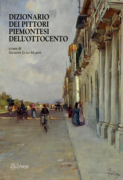 Dizionario dei pittori piemontesi dell'Ottocento - copertina