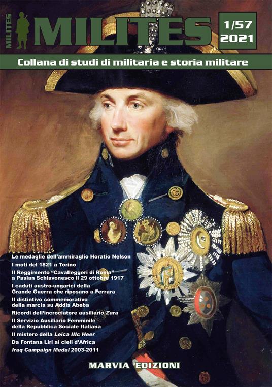 Milites. Collana di studi di militaria e storia militare. Vol. 57 - copertina