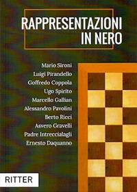 Rappresentazioni in nero - copertina