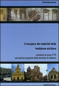 Il recupero dei materiali della tradizione siciliana - copertina
