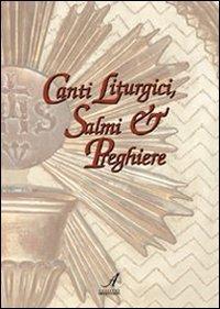 Canti liturgici, salmi e preghiere - copertina