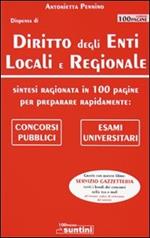 Diritto degli enti locali e regionale