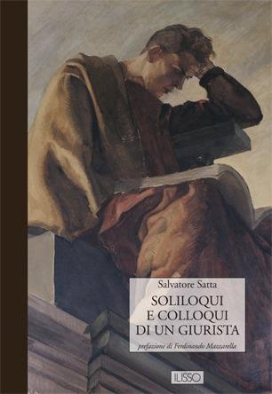 Soliloqui e colloqui di un giurista - Salvatore Satta - copertina