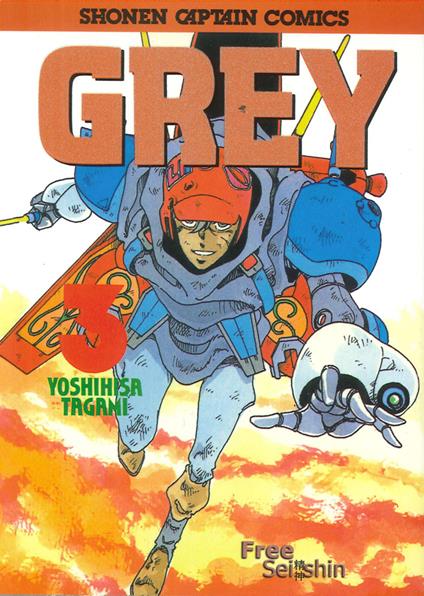 Grey. Vol. 3 - Yoshihisa Tagami - copertina