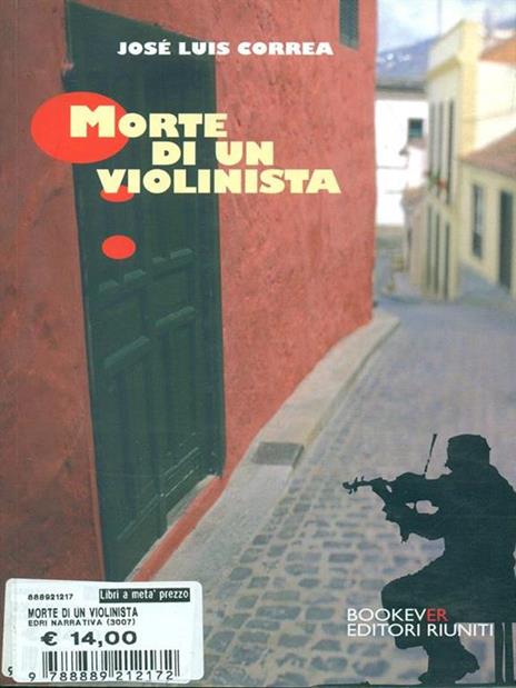Morte di un violinista - José Luis Correa - copertina