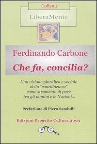 Che fa, concilia? - Ferdinando Carbone - copertina