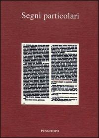 Segni particolari - copertina
