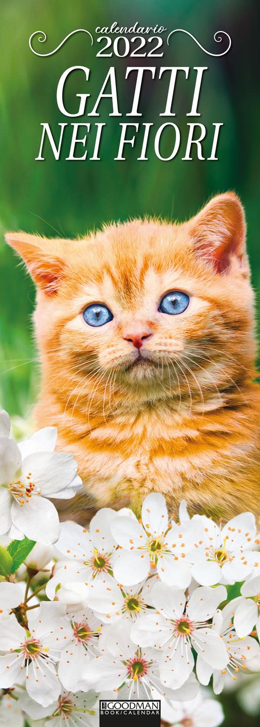 Gatti nei fiori. Calendario 2022 - copertina
