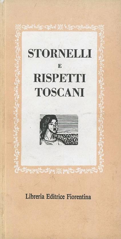 Stornelli e rispetti toscani - copertina
