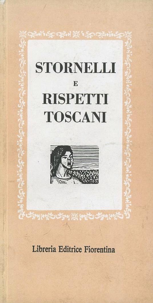 Stornelli e rispetti toscani - copertina