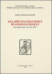 Gli appunti linguistici di Angelo Colocci. Nel ms. Vat. lat. 4817 - copertina