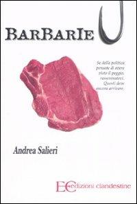 Barbarie - Andrea Salieri - copertina