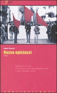 Rosso epistassi - Ivano Ferrari - copertina