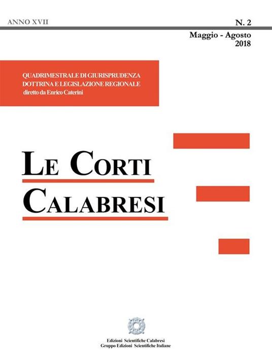 Le corti calabresi (2018). Vol. 2 - Enrico Caterini - ebook