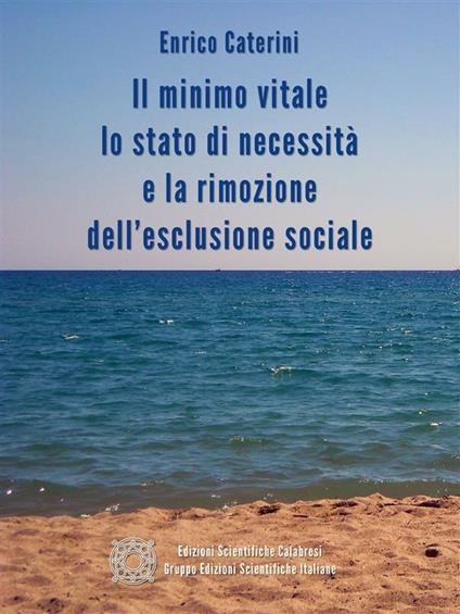 Il minimo vitale, lo stato di necessità e la rimozione dell'esclusione sociale - Enrico Caterini - ebook